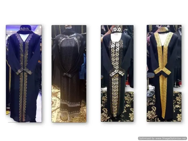 Picture of Radhe Designer Black Georgette Kaftan Dress for Women - F3536