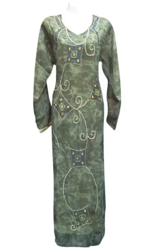 Picture of Radhe Designer Pink Cotton Kaftan Dress for Women - F3552