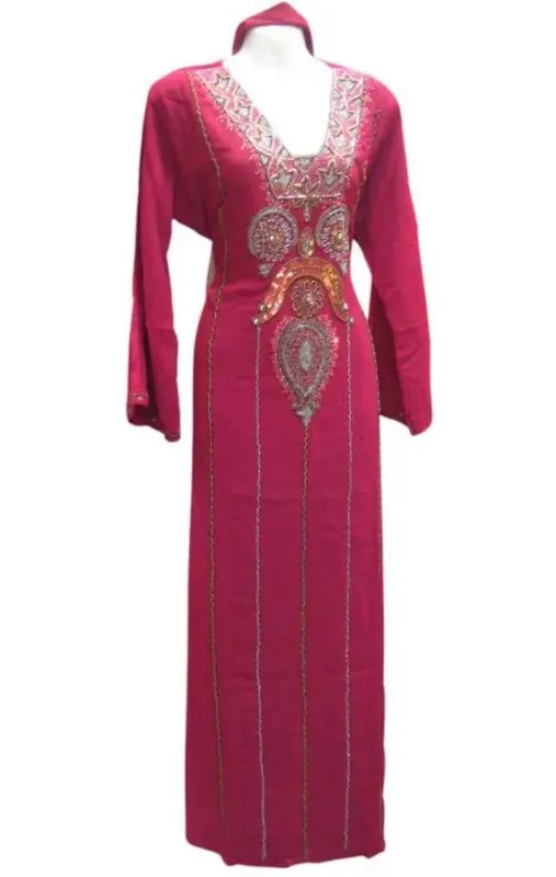 Picture of Radhe Designer Black Georgette Kaftan Dress for Women - F3551