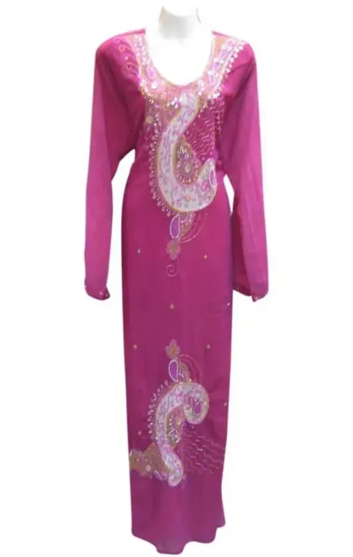 Picture of Radhe Designer Multicolor Georgette Kaftan Dress for Women - F3554