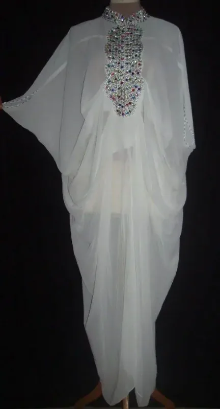 Picture of Radhe Designer Multicolor Georgette Kaftan Dress for Women - F9044