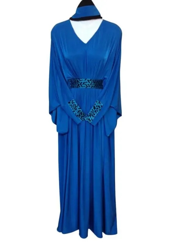 Picture of Radhe Designer Purple Georgette Kaftan Dress for Women - F3645