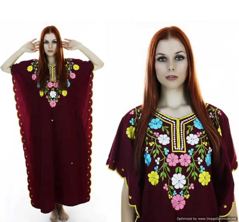 Picture of Radhe Designer Black Georgette Kaftan Dress for Women - F9065