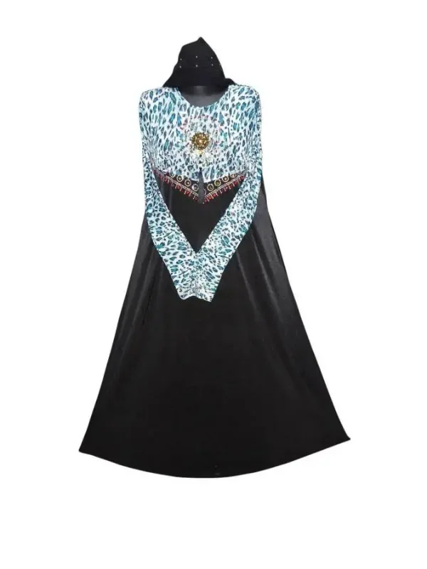 Picture of Radhe Designer Multicolor Georgette Kaftan Dress for Women - F3719
