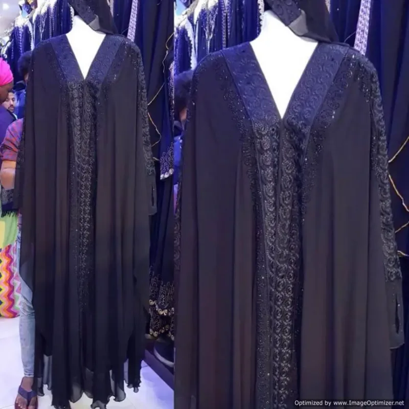 Picture of Radhe Designer Multicolor Georgette Kaftan Dress for Women - F3149