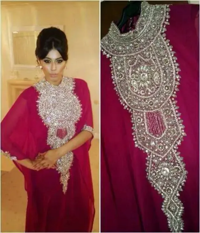 Picture of Radhe Designer Multicolor Georgette Kaftan Dress for Women - F8940