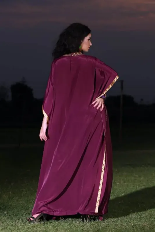 Picture of Radhe Designer Blue Georgette Kaftan Dress for Women - F8382