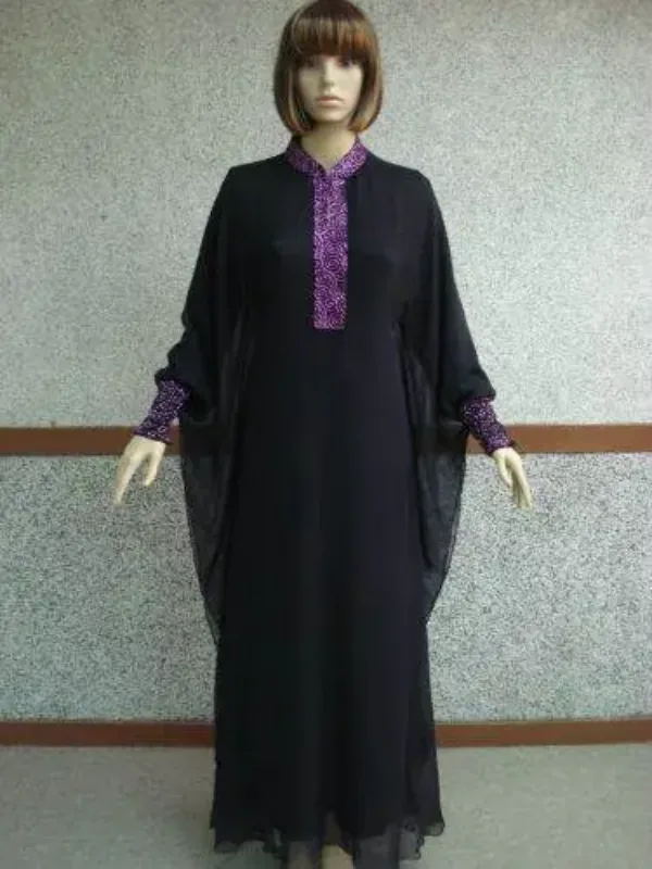 Picture of Radhe Designer Multicolor Georgette Kaftan Dress for Women - F8398