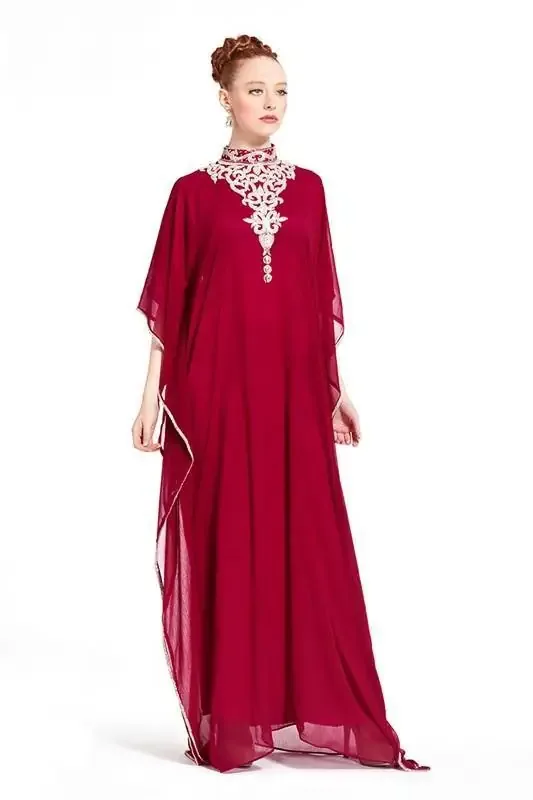Picture of Radhe Designer Multicolor Georgette Kaftan Dress for Women - F8363