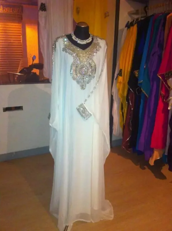 Picture of Radhe Designer Multicolor Georgette Kaftan Dress for Women - F8419