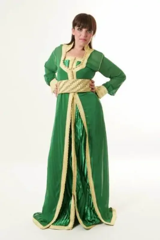 Picture of Radhe Designer Multicolor Georgette Kaftan Dress for Women - F8492