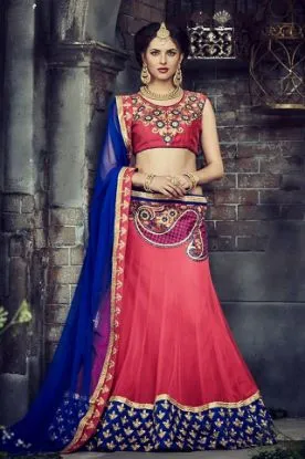 Picture of ethnic designer lehenga indian pakistani bridal lehenga