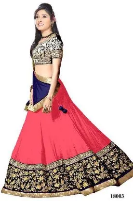 Picture of indian bollywood lehenga blouse dress digital print pak