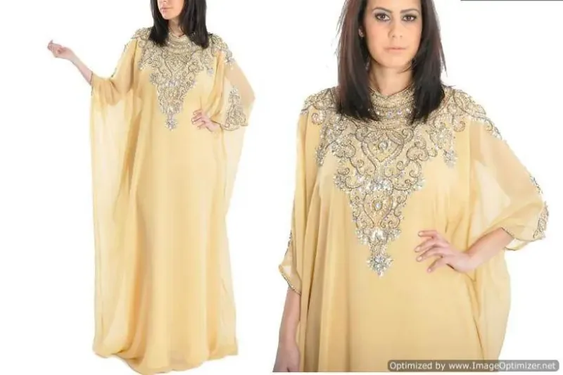 Picture of Radhe Designer Purple Georgette Kaftan Dress for Women - F8493