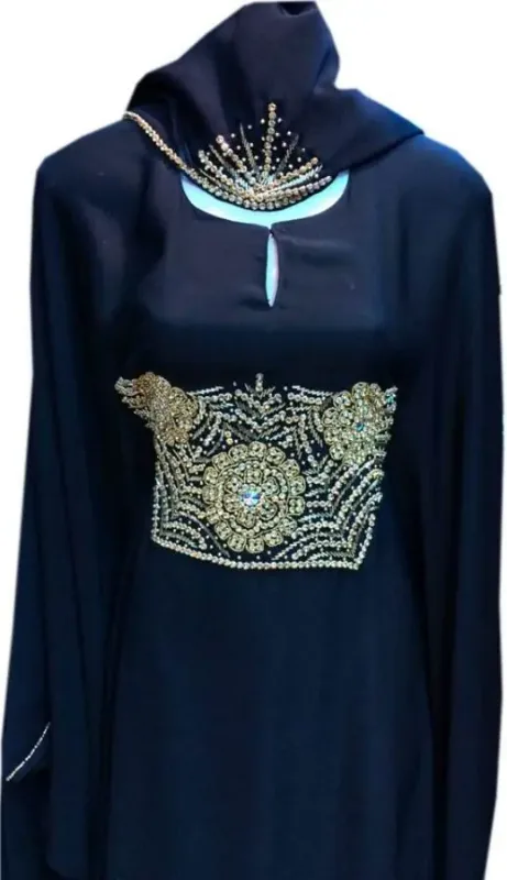 Picture of Radhe Designer Yellow Georgette Kaftan Dress for Women - F8180