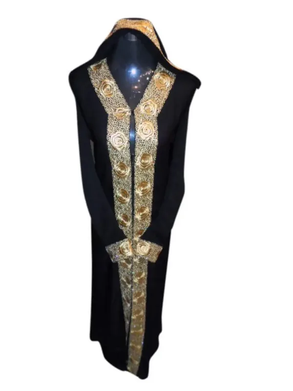 Picture of Multicolor Cotton Kaftan Dress for Women