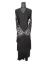 Picture of Multicolor Georgette Kaftan Dress for Women - Layered Elegant Occasion Style