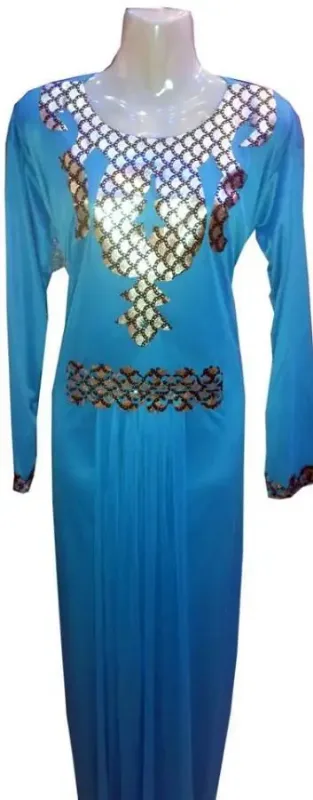 Picture of Radhe Designer Purple Georgette Kaftan Dress for Women - F8170