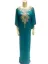 Picture of Pink Cotton Kaftan Dress for Women - Stone Work Festive Party Look