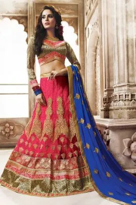 Picture of designer bollywood special saree indian dress women leh