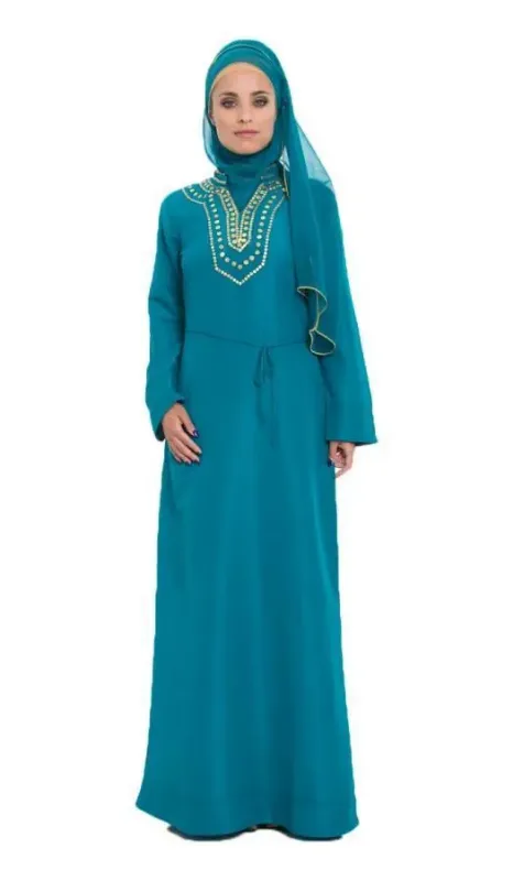 Picture of Radhe Designer Multicolor Georgette Kaftan Dress for Women - F8242