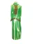 Picture of Multicolor Georgette Kaftan Dress for Women - Paisley Print Modern Ethnic Look