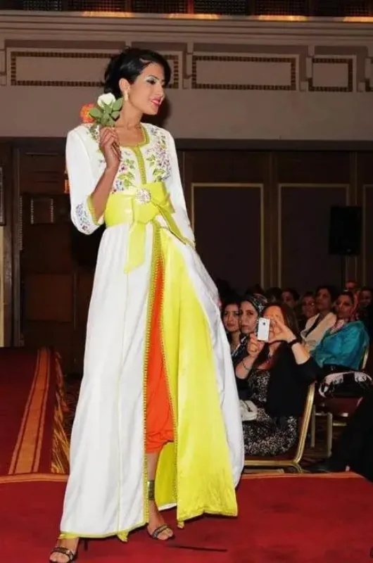 Picture of Radhe Designer Multicolor Georgette Kaftan Dress for Women - F8344