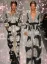 Picture of Blue Georgette Kaftan Dress for Women - Floral Graceful Party Look