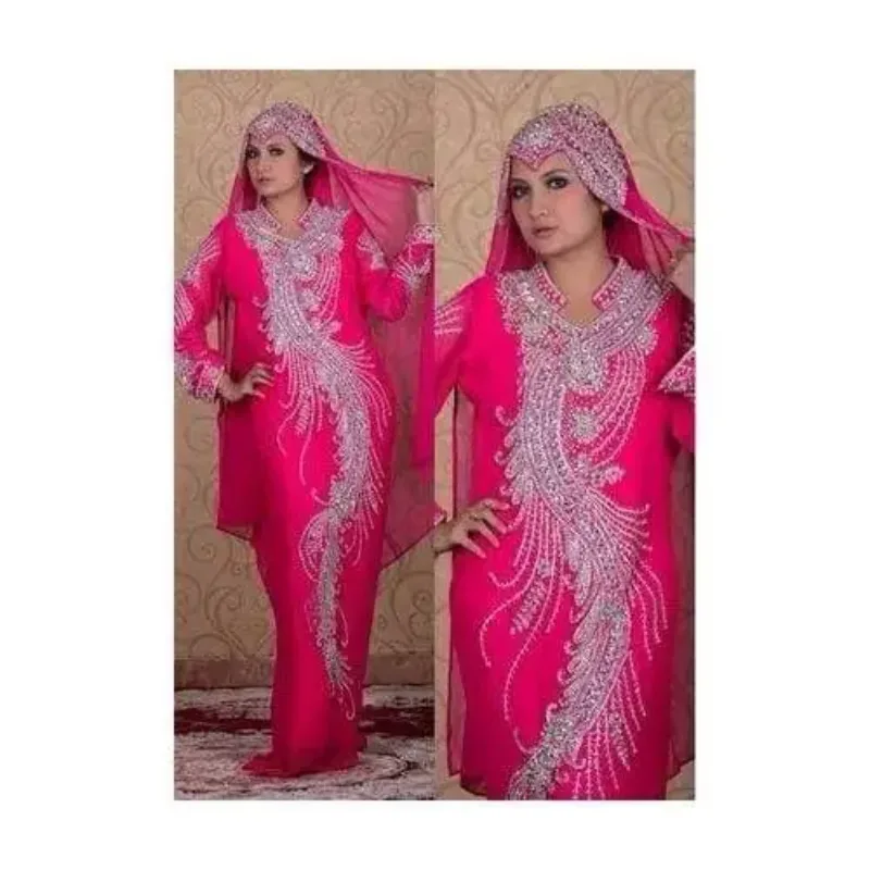 Picture of Radhe Designer Multicolor Georgette Kaftan Dress for Women - F8373