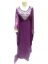 Picture of Pink Cotton Kaftan Dress for Women - Mirror Work Boutique Style