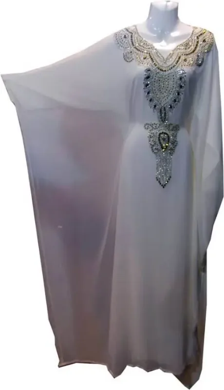 Picture of Radhe Designer Purple Georgette Kaftan Dress for Women - F8204