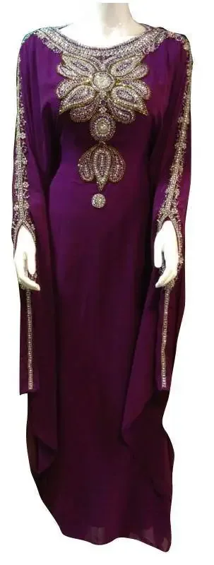 Picture of Radhe Designer Pink Cotton Kaftan Dress for Women - F8201