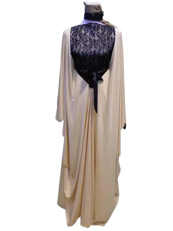 Picture of Radhe Designer Black Georgette Kaftan Dress for Women - F3892