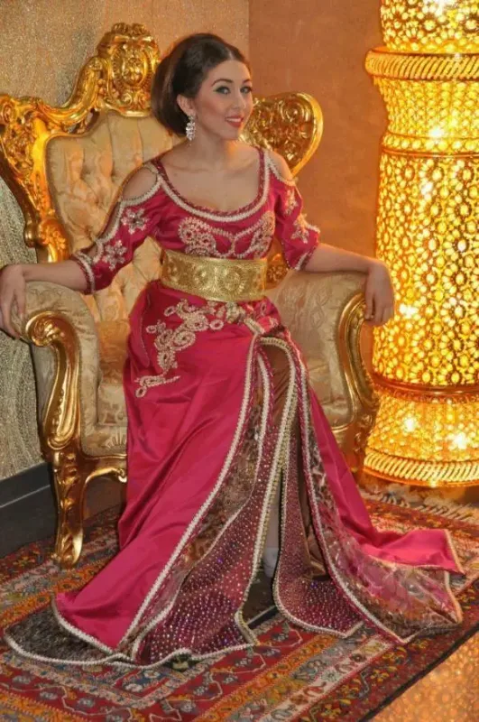 Picture of Radhe Designer Multicolor Georgette Kaftan Dress for Women - F7919
