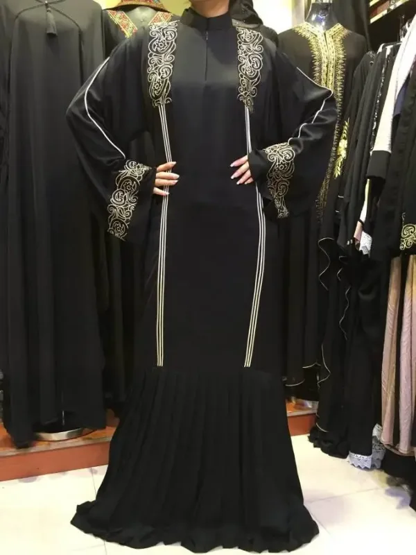 Picture of Radhe Designer Purple Georgette Kaftan Dress for Women - F7932