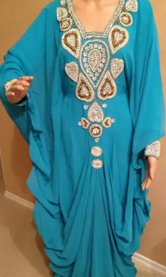 Picture of caftan henna dress,bridal dress in pakistan 2024,abaya,