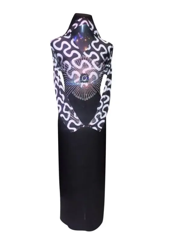 Picture of Radhe Designer Pink Cotton Kaftan Dress for Women - F3965