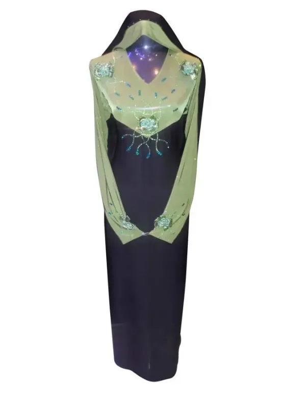 Picture of Radhe Designer Purple Georgette Kaftan Dress for Women - F3968