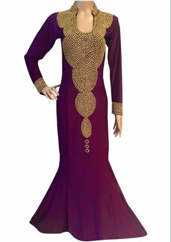 Picture of Radhe Designer Multicolor Georgette Kaftan Dress for Women - F7952