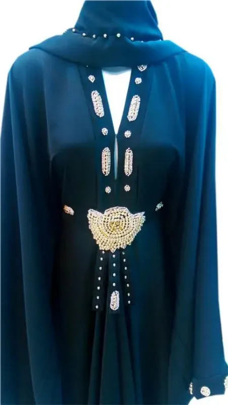 Picture of Radhe Designer Multicolor Georgette Kaftan Dress for Women - F7968