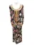 Picture of Yellow Georgette Kaftan Dress for Women - Draped Festive Wear Look