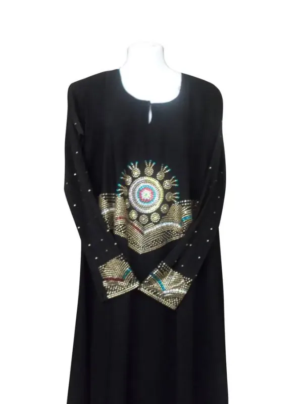 Picture of Radhe Designer Yellow Georgette Kaftan Dress for Women - F3995