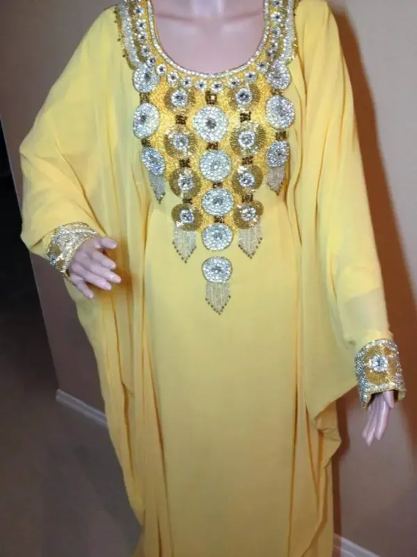 Picture of Radhe Designer Purple Georgette Kaftan Dress for Women - F8000