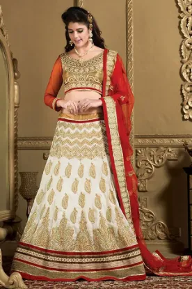 Picture of branded lehenga sari partywear designer style beautiful