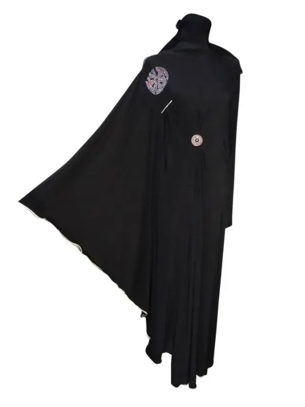 Picture of Purple Cotton Kaftan Dress for Women