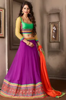 Picture of lehenga choli partywear celebrity bollywood traditional
