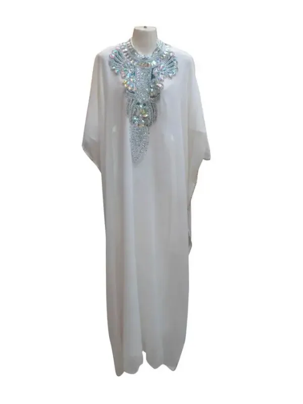 Picture of Multicolor Kaftan Dress for Women - Dubai Arabic Style 506