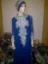 Picture of Multicolor Georgette Kaftan Dress for Women - Thread Work Designer Inspired Look