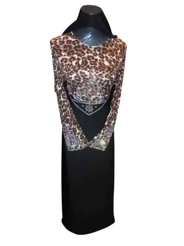 Picture of Multicolor Kaftan Dress for Women - Dubai Arabic Style 523