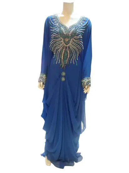 Picture of Caftan Tunic,Caftan En Brocard De Soie,abaya,jilbab,kaF